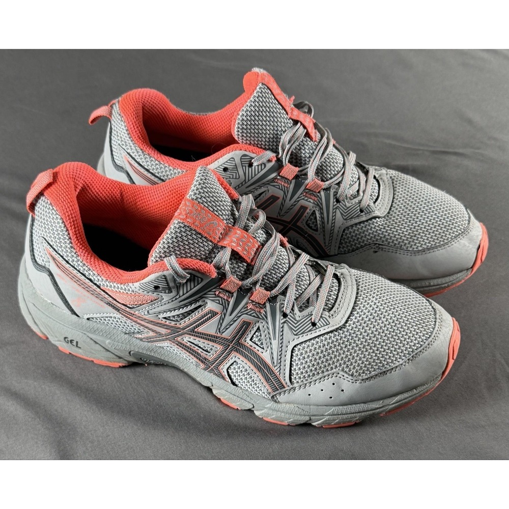 ASICS Shoes Womens Size 9.5 Gray GEL-Venture 5 Running Sneakers 1012A708